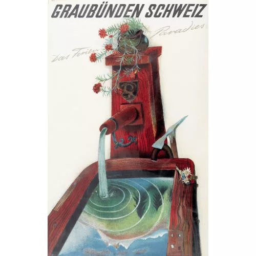 Alois Carigiet — "Graubünden Schweiz".