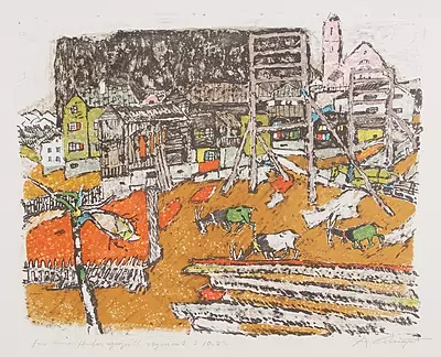 Alois Carigiet — Juni 2015 (A137) - Auktionsstart: 19.6.2015, 16:20 — Schuler Auktionen