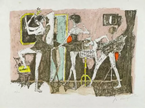 ALOIS CARIGIET — Die Balletteusen. 1967. — Koller Auktionen