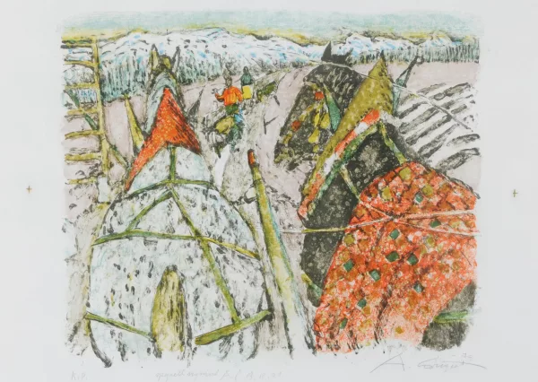 Alois Carigiet — Im Geschirr 2, 1970