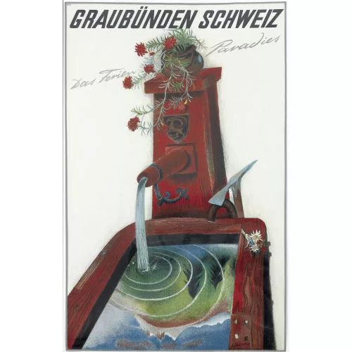 Alois Carigiet — "Graubünden Schweiz".