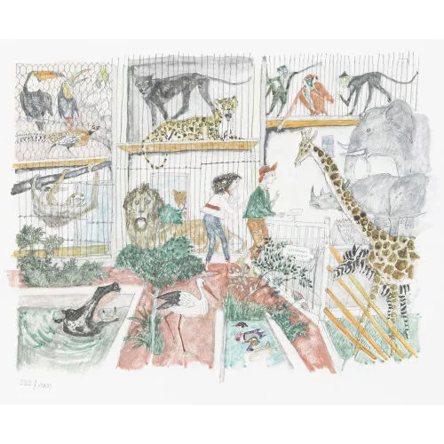 Alois Carigiet — "Im Zoo".