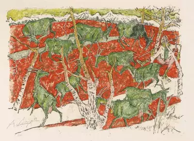 Alois Carigiet — Juni 2021 (A161) - Auktionsstart: 18.6.2021, 13:15 — Schuler Auktionen