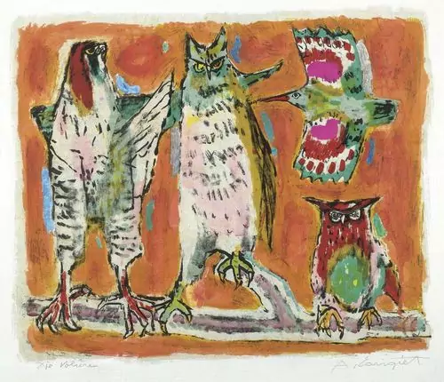 ALOIS CARIGIET — Die Volière. 1962. — Koller Auktionen