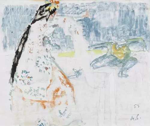 ALOIS CARIGIET — Tanzendes Paar. 1955. — Koller Auktionen