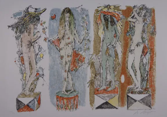 Alois Carigiet — Vier Jahreszeiten, 1969
