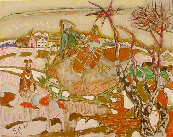 Alois Carigiet — Der Hornschlitten, 1979