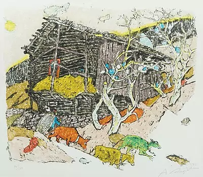 Alois Carigiet — März 2019 (A152) - Auktionsstart: 22.3.2019, 11:45 — Schuler Auktionen