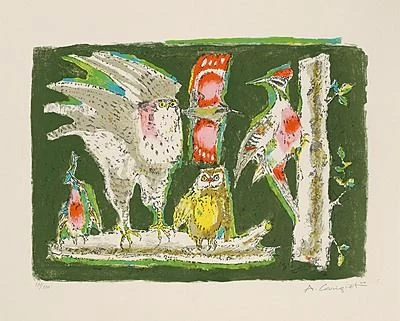 Alois Carigiet — Volière. 1964.