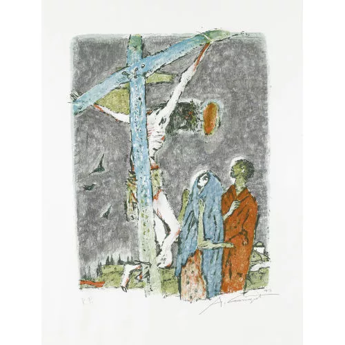 Alois Carigiet — Kreuzigung.