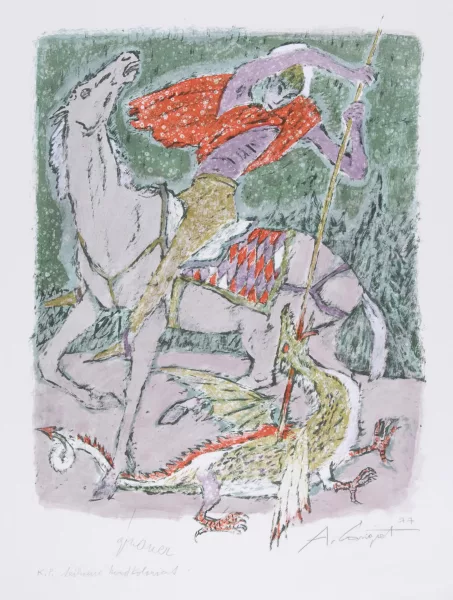 Alois Carigiet — Drachentöter, 1977
