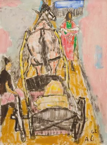 Pferdefuhrwerk, 1962