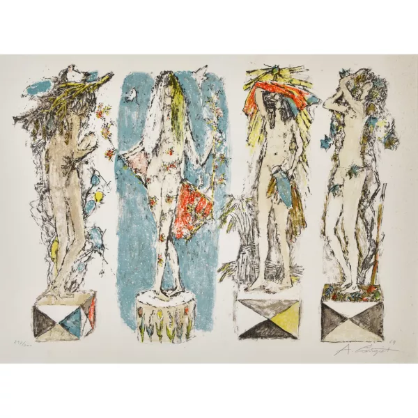 Alois Carigiet — Vier Jahreszeiten.