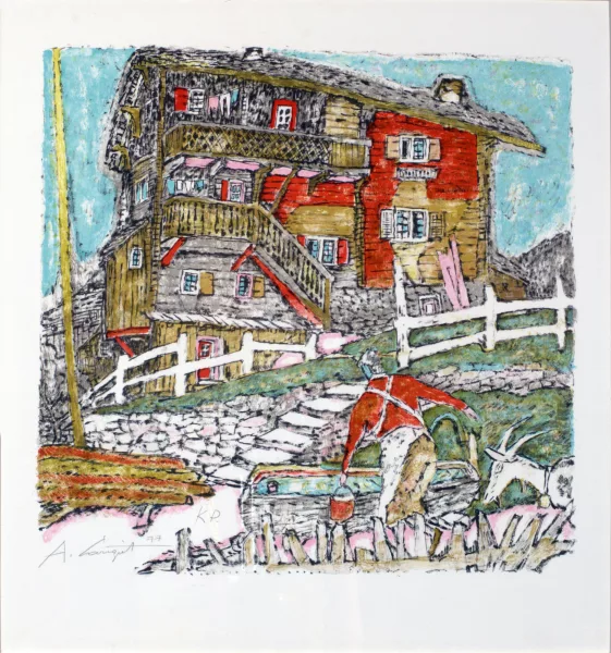 Alois Carigiet — Bündnerhaus, 1977