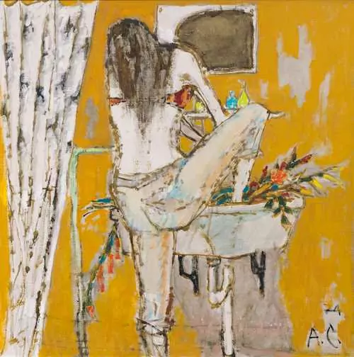 ALOIS CARIGIET — Hotel room. 1974. — Koller Auktionen