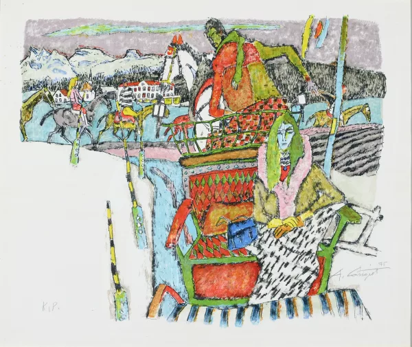 Alois Carigiet — Ausfahrt, 1975