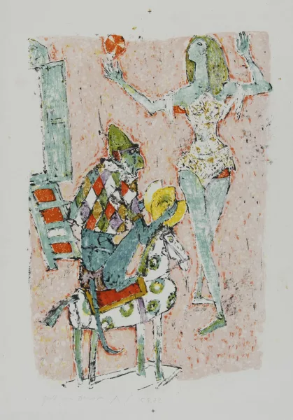 Alois Carigiet — Jongleuse, 1972