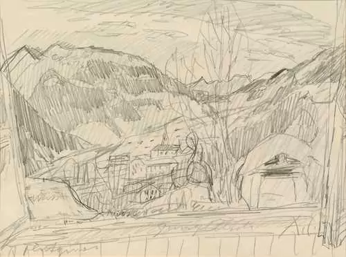 ALOIS CARIGIET — Flutginas. — Koller Auktionen