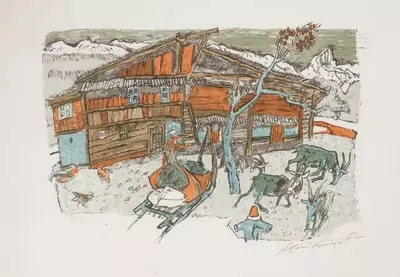 Alois Carigiet — Dezember 2020 (A159) - Auktionsstart: 11.12.2020, 12:40 — Schuler Auktionen