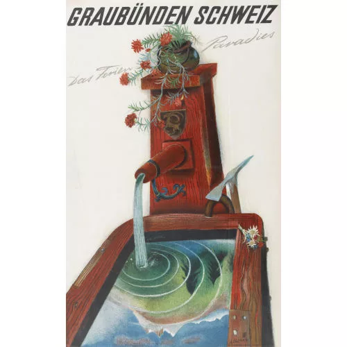 Alois Carigiet — "Graubünden Schweiz".