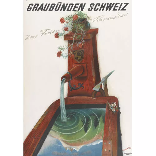 Alois Carigiet — "Graubünden Schweiz".