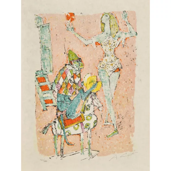 Alois Carigiet — "Jongleuse".