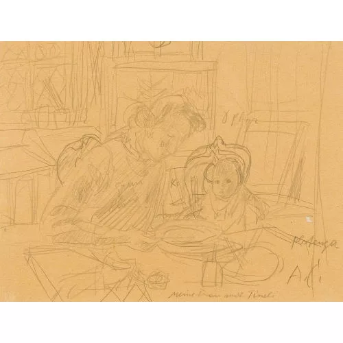 Alois Carigiet — "Meine Frau mit Tineli".