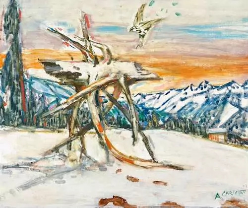 ALOIS CARIGIET — Falcon. 1953. — Koller Auktionen