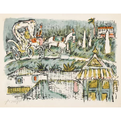 Alois Carigiet — Kutschenfahrt.