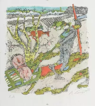 Alois Carigiet — September 2022 (A166) - Auktionsstart: 23.9.2022, 12:50 — Schuler Auktionen