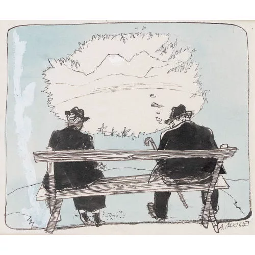 Alois Carigiet — "Aus dem Bilderbuch des Lebens".