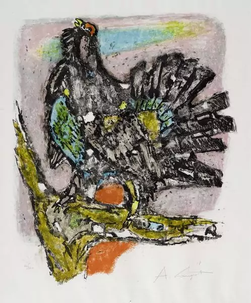 ALOIS CARIGIET — Auerhahn 1. 1968. — Koller Auktionen