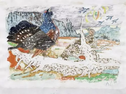 ALOIS CARIGIET — Auerhahn 1978. — Koller Auktionen