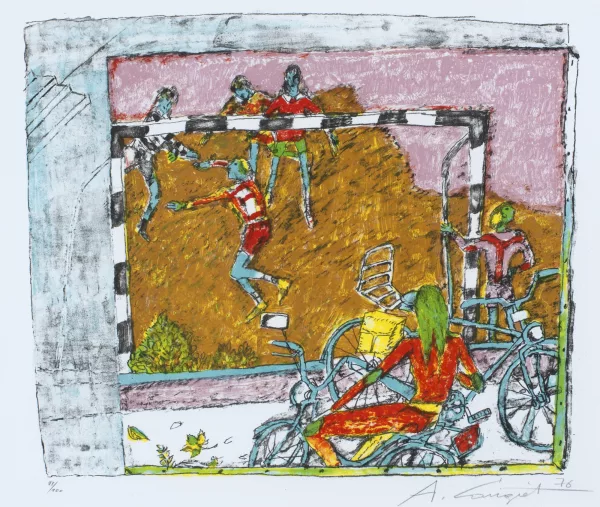 Alois Carigiet — Fussballspiel, 1976