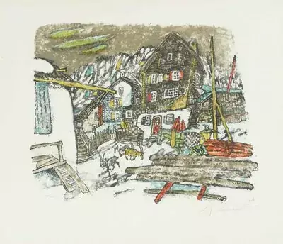 Alois Carigiet — Dezember 2025 (A179) - Auktionsstart: 2.12.2025, 11:15 — Schuler Auktionen