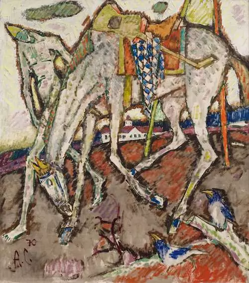 ALOIS CARIGIET — Resignation. 1970. — Koller Auktionen