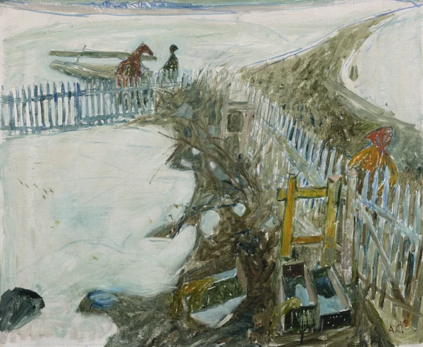 Alois Carigiet — Schneefeld, 1945