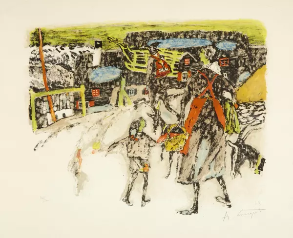 Auf dem Heimweg