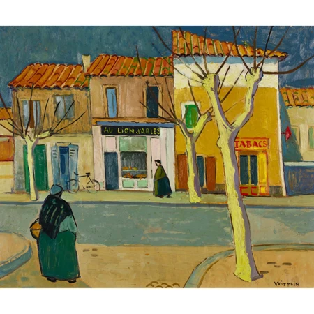 Strassenpartie in Arles