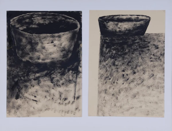 Alois Lichtsteiner — Diptychon. Ohne Titel, 1984