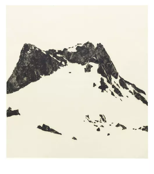 Alois Lichtsteiner — Ohne Titel (Berg) — Galerie Kornfeld