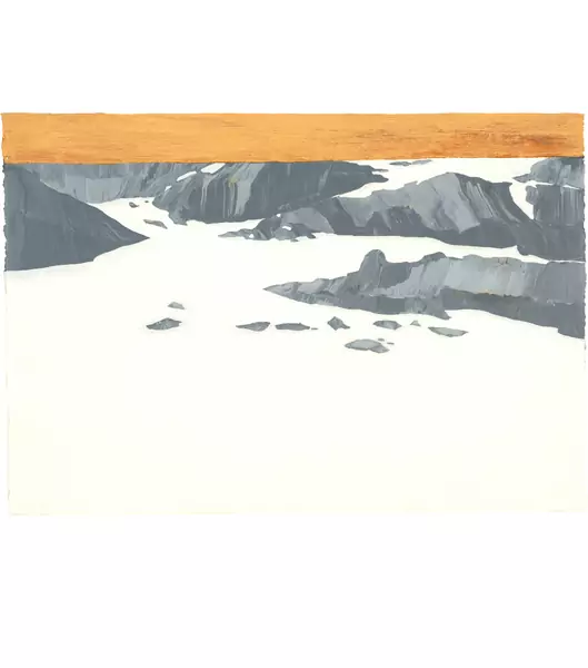 Alois Lichtsteiner — o.T. (Berg) — Galerie Kornfeld