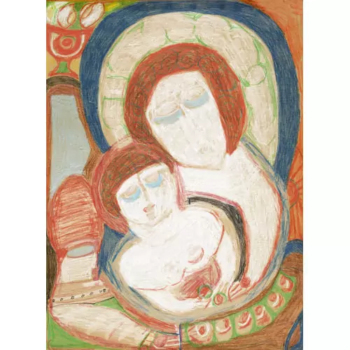 "La Quenouille de crèche de Paul VI"