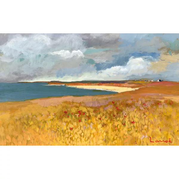 Alphonse Lanoë — "La baie (Bretagne)".