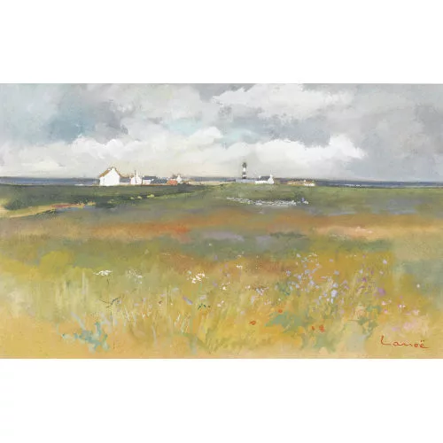 Alphonse Lanoë — "Le phare".