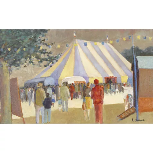 Alphonse Lanoë — "La première représentation".