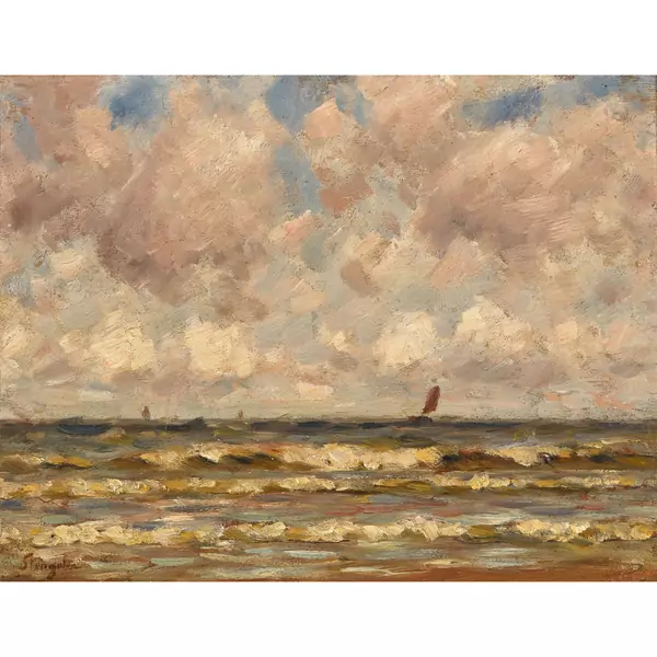 Segelschiffe auf See