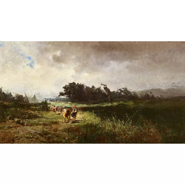 Ambrogio Preda — Paesaggio.