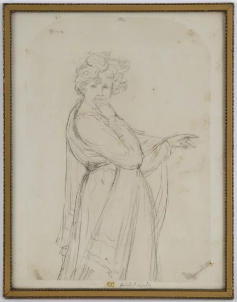 Amélie Munier-Romilly — Amélie Munier-Romilly (1788-1875), attr. à, Portrait