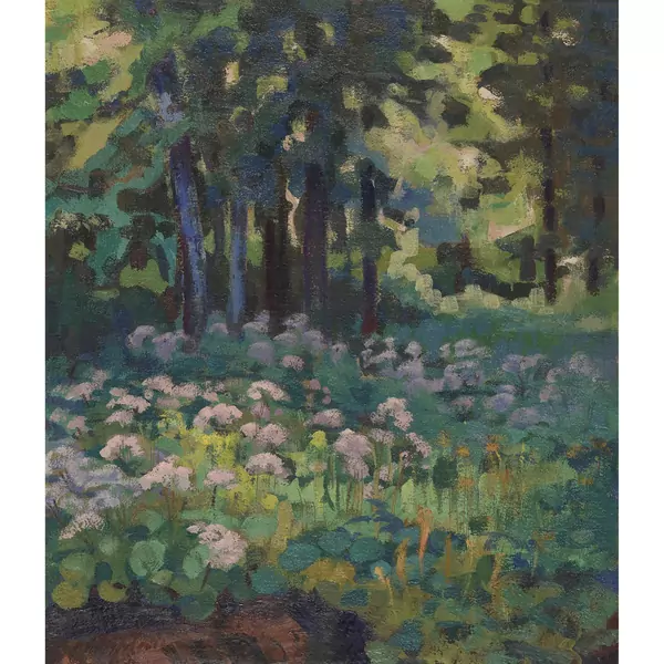 "Sous-bois fleuri"